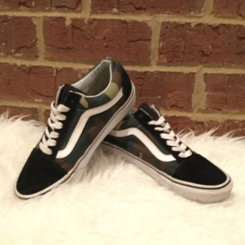 PRICE DROP PRICE FIRM Vans Low Old Skool Camo Skater Skateboarding Unisex